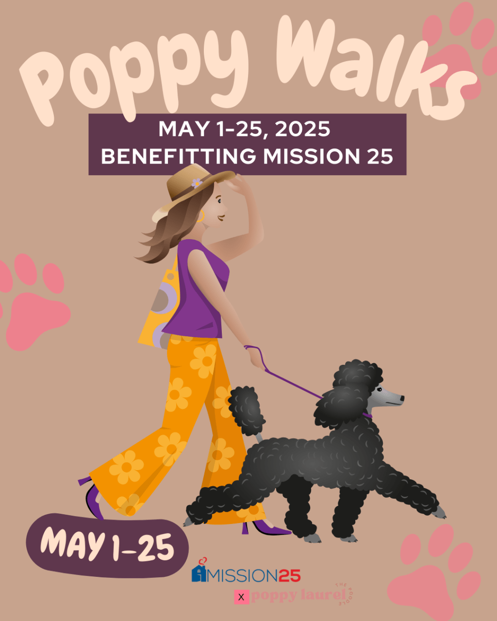 Walks of Transformation: Poppy Laurel’s Mission 25&nbsp;Walkathon